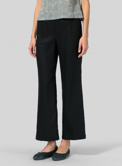 Linen Straight Leg Pants
