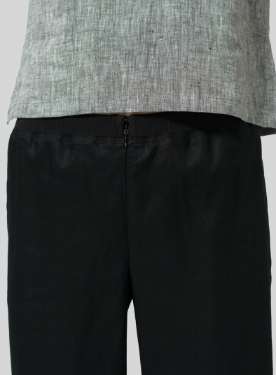 Linen Straight Leg Pants