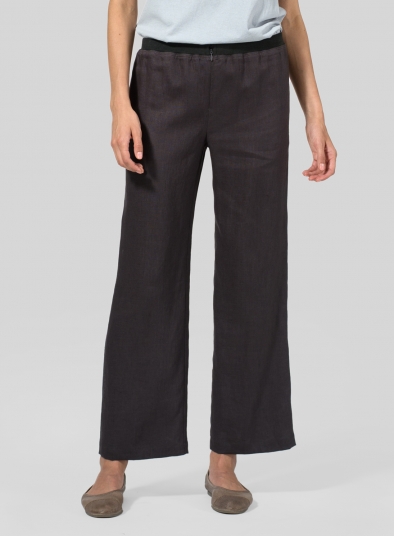 Linen Straight Leg Pants