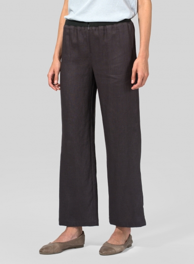 Linen Straight Leg Pants