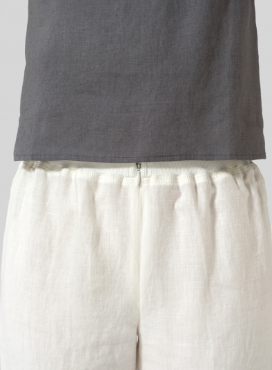 Linen Straight Leg Pants