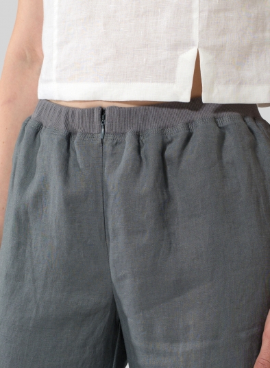 Linen Straight Leg Pants