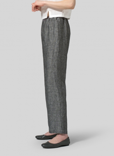 Linen Straight Leg Pants