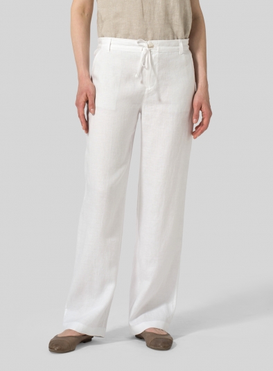 Linen All-Day Long Straight Pants