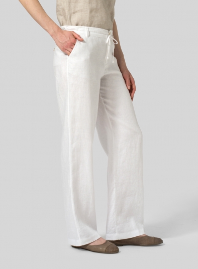 Linen All-Day Long Straight Pants