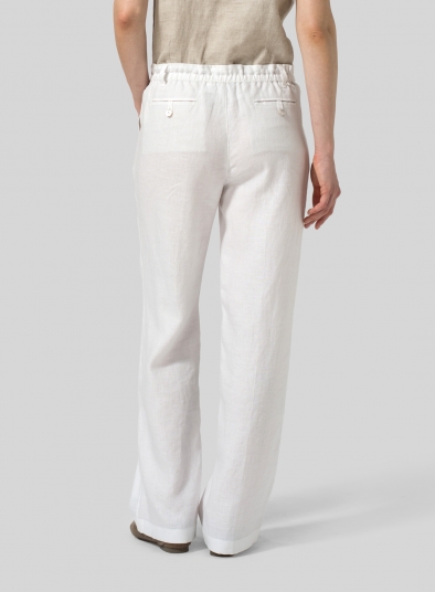 Linen All-Day Long Straight Pants