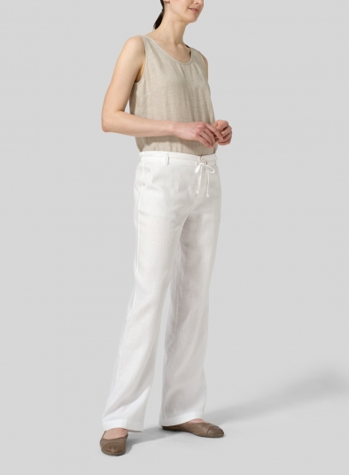 Linen All-Day Long Straight Pants