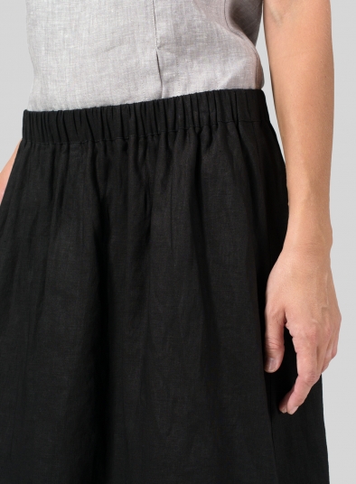 Linen Two-layer Culottes