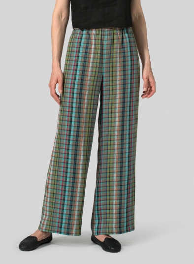 Linen Long Straight Pants