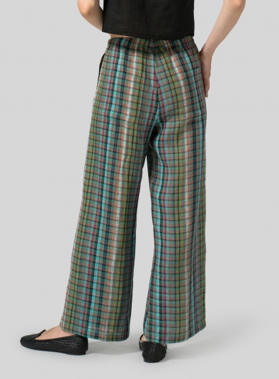 Linen Long Straight Pants