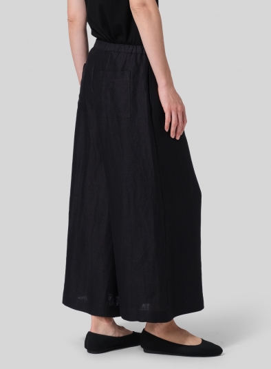 Linen Wide Leg Fit Pants