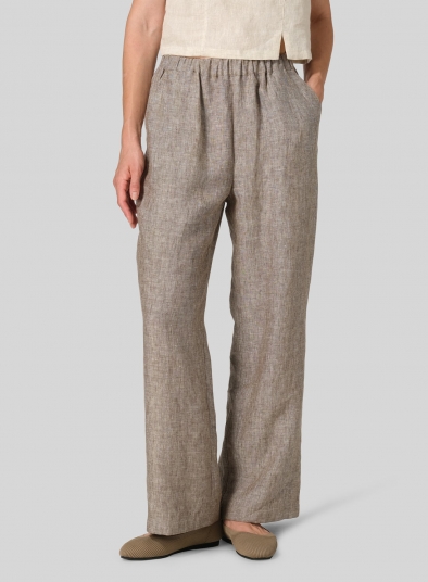 Linen Regular Long Pants