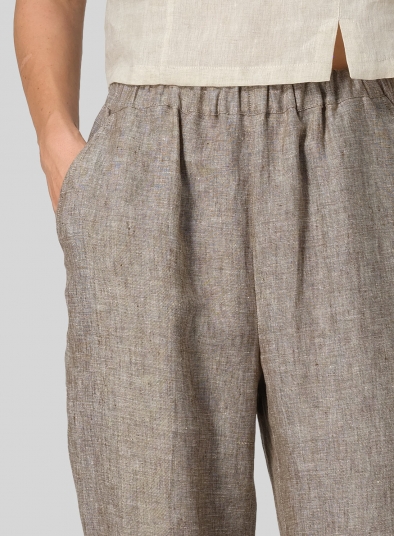 Linen Regular Long Pants