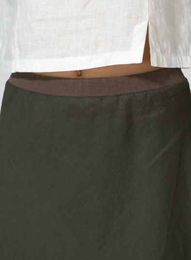 Linen Long Flowing Skirt