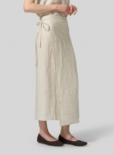 Linen Sarong Skirt