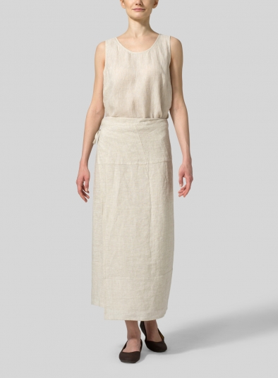 Linen Sarong Skirt