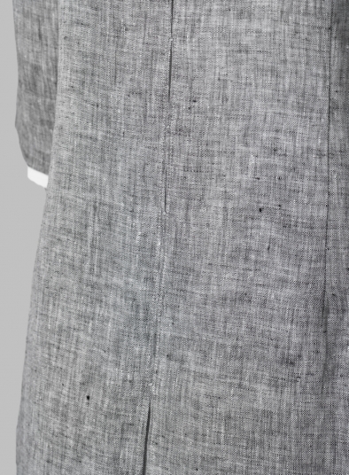Linen Double Layers Long Top
