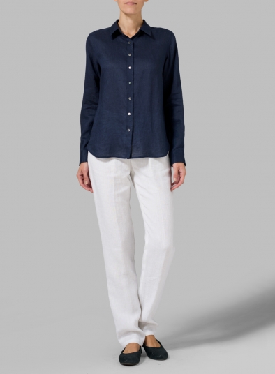 Linen Classic Long Sleeve Shirt
