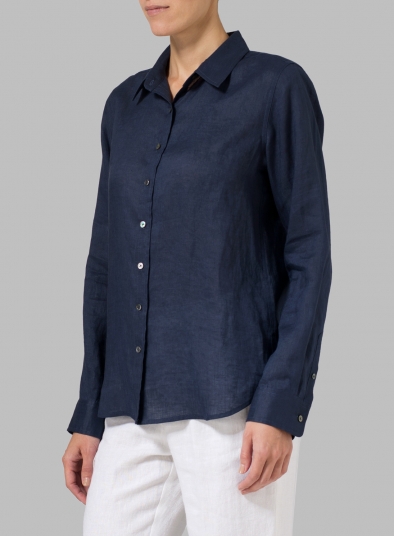 Linen Classic Long Sleeve Shirt