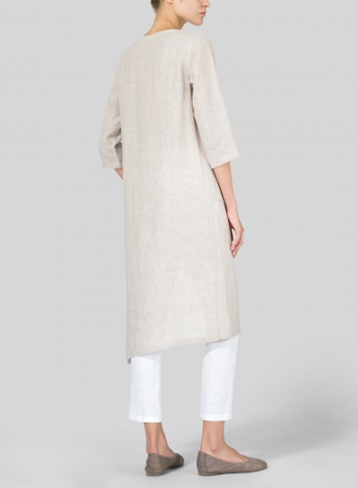 Linen Asymmetrical Tunic