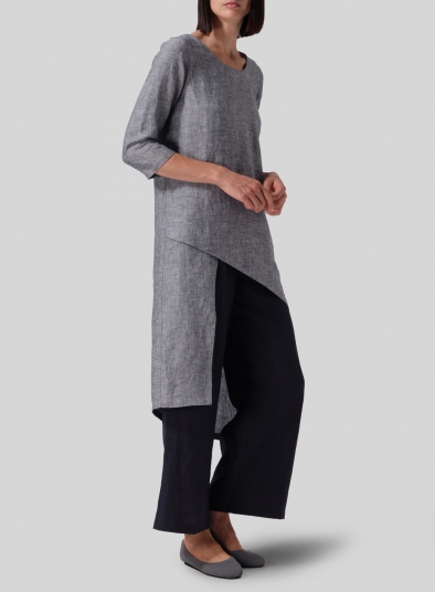 Linen Asymmetrical Tunic