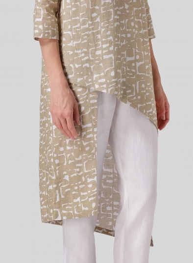 Linen Asymmetrical Tunic