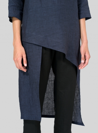 Linen Asymmetrical Tunic