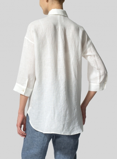 Linen Button Up Shirt