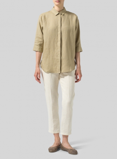 Linen Button Up Shirt