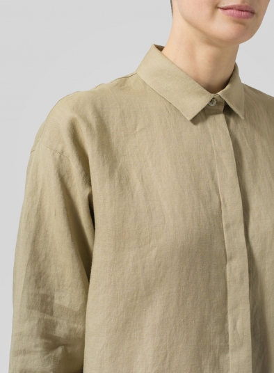 Linen Button Up Shirt