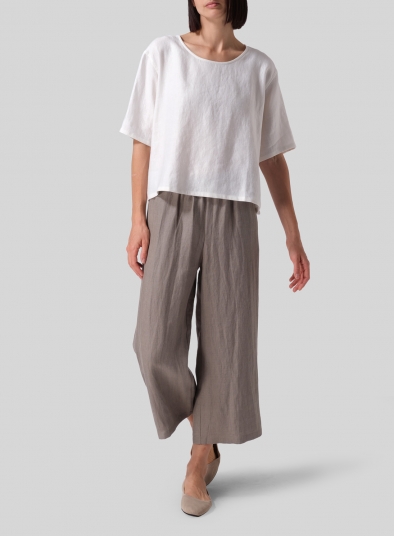 Linen Classic Boxy Top