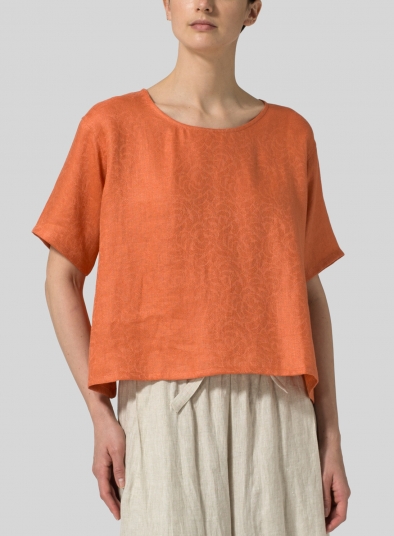 Linen Classic Boxy Top