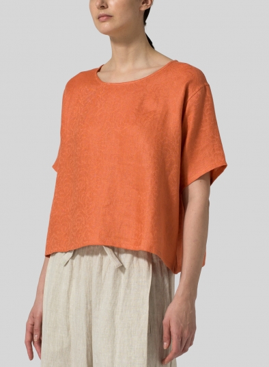 Linen Classic Boxy Top