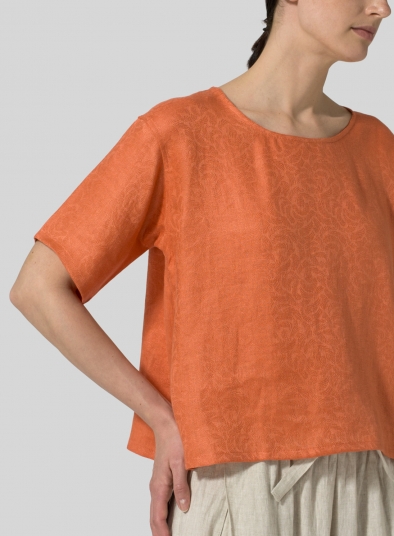 Linen Classic Boxy Top