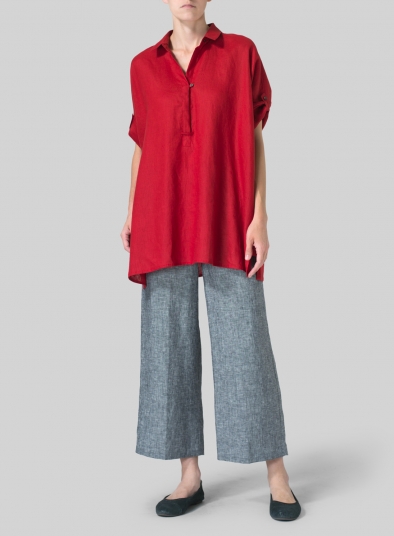 Linen Oversized Tunic 