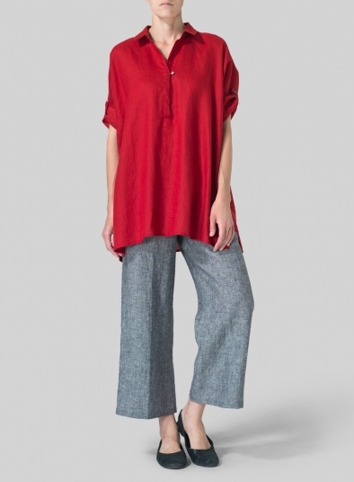 Linen Oversized Tunic 