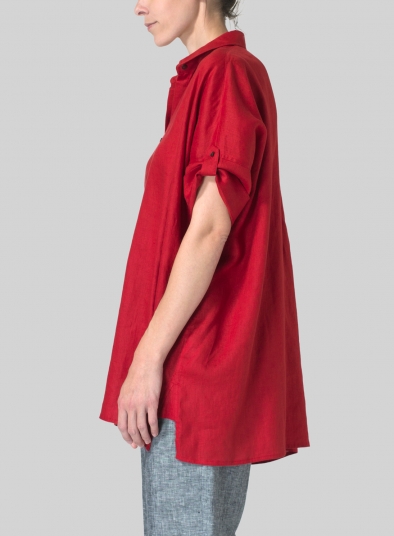 Linen Oversized Tunic 