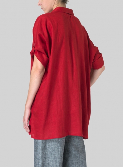 Linen Oversized Tunic 