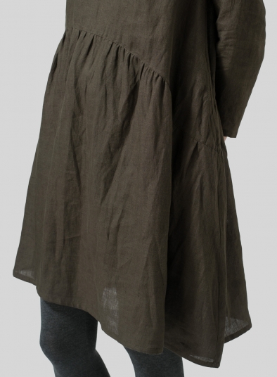 Linen A-line Long Top