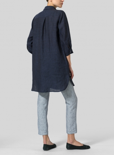 Linen Classic Shirt Tunic