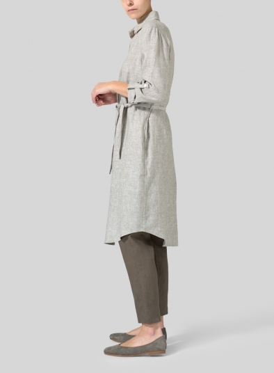 Linen Shirt Dress