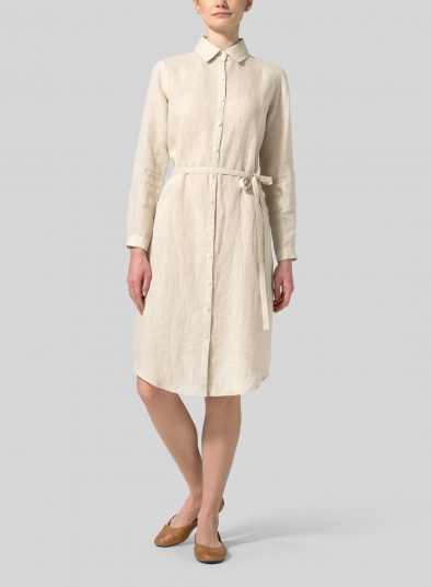 Linen Shirt Dress