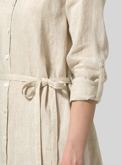 Linen Shirt Dress