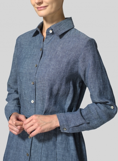 Linen Shirt Dress
