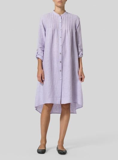 collared shirt dress plus size