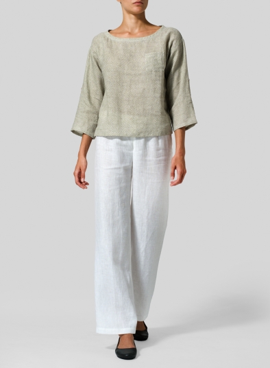 Linen Tops & Blouses | Plus Size Clothing