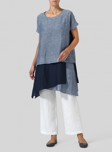 Linen Layered Top