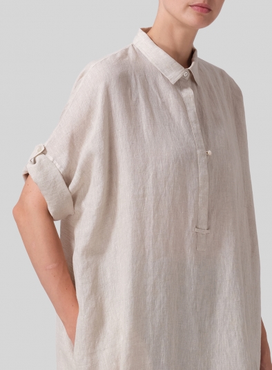 Linen Oversized Monk Tunic