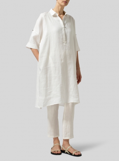 Linen Oversized Monk Tunic