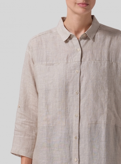 Linen Long Shirt